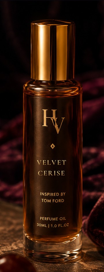 Velvet Cerise perfume oil bottle
