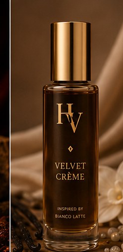Velvet Crème perfume oil bottle